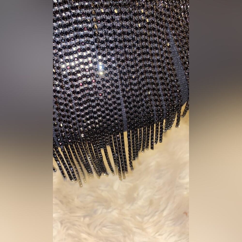Olga Berg black clutch - Picture 8 of 10